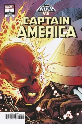 Captain America #3 Patrick Zircher Cosmic Ghost Rider Marvel - NM or Better - Image 1 of 2
