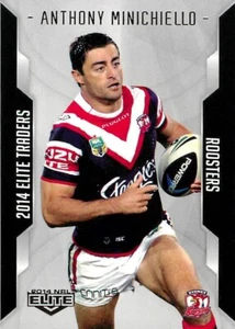 2014 SYDNEY ROOSTERS NRL Card ANTHONY MINICHIELLO Elite - Picture 1 of 2