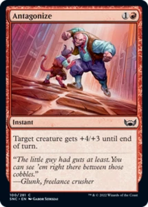 ANTAGONIZE X 4 N/M STREETS OF NEW CAPENNA MAGIC THE GATHERING - Picture 1 of 1