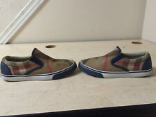 Burberry Kids Beige Nova Check Slip On shoes Size 34 (2)
