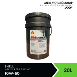 Shell Helix Ultra Racing 10W-60 Ferrari BMW serii M API SN ACEA A3/B3 20 litrów - Zdjęcie 1 z 4
