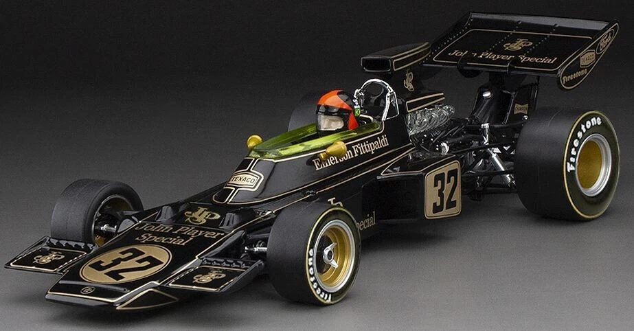 LOTUS 72D N.32 BELGIAN GP 1972 EMERSON FITTIPALDI 1:18 - Immagine 1 di 1