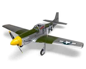 E-flite EFlite P51 P-51 P-51D Mustang 1.0m BNF Basic Electric Airplane EFL02650 - Picture 1 of 12