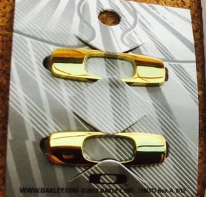 OAKLEY BATWOLF POLISHED GOLD ICONS •• BARGAIN ••👌 REGISTERED POST INCLUDED.. - Picture 1 of 2