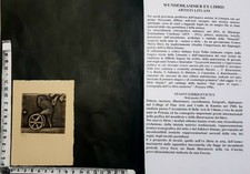 WUNDERKAMMER C EXLIBRIS 58 ' UOMO MECCANICO '- * STASYS EIDRIGEVICIUS *-C SIGNED
