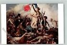39182465 - Nr. 5441 Lapina - sign. Delacroix The Barricade Erotik Patriotik