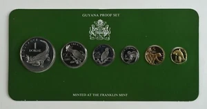 1979 Guyana 6-Coin Proof Set KM# PS9 - Picture 1 of 12