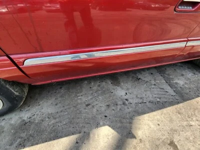1998-1999-2000-2001-2002 LINCOLN CONTINENTAL LEFT FRONT DOOR MOLDING RED - Image 1 of 2
