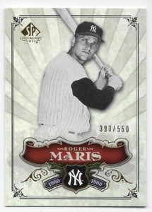 2006 SP LEGENDARY CUTS SP #141 Roger Maris #393/550 - Picture 1 of 1