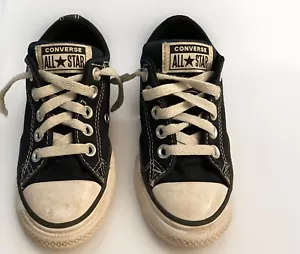 Size 11 Little Kids Converse Chuck Taylor All Star OX Low Black - Picture 1 of 8