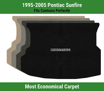 Lloyd Velourtex Trunk Mat for '95-05 Pontiac Sunfire w/Black on Silver Pontiac - Image 1 of 4
