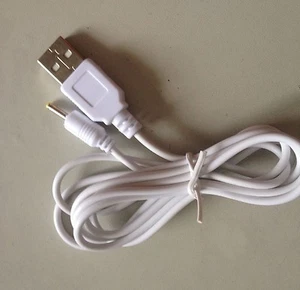 USB A Type Port To DC Jack 2.5X0.7mm Male Power Adapter Connector Cord Cable - Picture 1 of 14