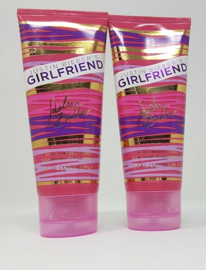 Лот из 2 - Justin Bieber's Girlfriend Be With Me мытье тела 3,4 жидк. oz. 100 мл - Изображение 1 из 1