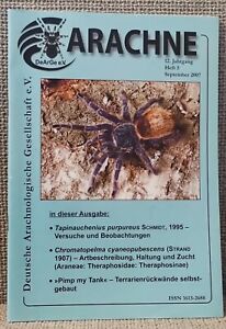 Arachne - Jahrgang 12 - Heft 5 (2007) Vogelspinnen DeArGe
