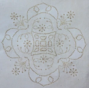 Truly Yours Needle Art Christmas Snowflake Candlewicking Kit Modern - Picture 1 of 5