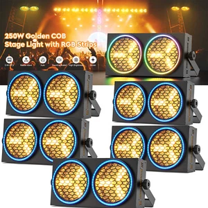 Luces de escenario 250W 30 efectos de iluminación doble ojo retro luces par 6COB focos - Imagen 1 de 14