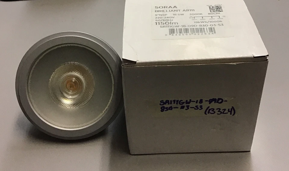 SORAA Brilliant AR111 LED bulb SR111GW-18-09D-830-03-S3 (b324) - Image 1 of 4