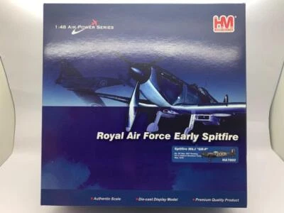 HOBBY MASTER RAF EARLY SPITFIRE MK 1 92 SQN PEMBRY1940 HA7802 1/48 - Image 1 of 2