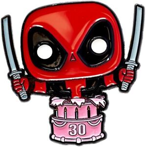 Funko POP! Marvel Collectors Corps Exclusive DEADPOOL Pin (30th Anniversary)