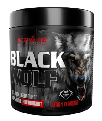 HARDCORE PUMP BOOSTER Pre Workout Pulver | Trainingsbooster ActivLab Black Wolf - Bild 1 von 4