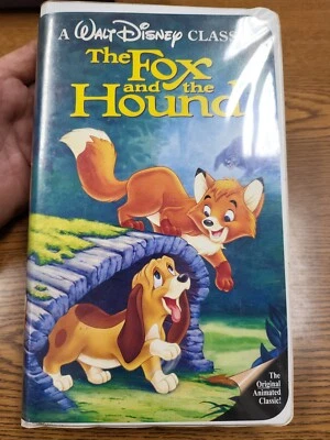 RARE Black Diamond Edition The Fox and the Hound VHS Tape - Walt Disney Classics - Image 1 of 4