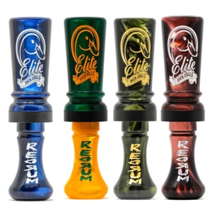 ELITE DUCK CALLS - MURDER 2.0 SINGLE REED ACRYLIC MALLARD HEN DUCK CALL - Picture 1 of 8