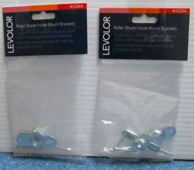 Levolor роликовый абажур внутреннее крепление кронштейны лот из 2 (43244) FS - Изображение 1 из 4