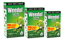 Weedol Lawn Weedkiller Concentrate Strong Easy Mix Liquid 250ml-1L