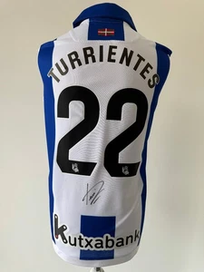 Signed BENAT TURRIENTES Shirt - Real Sociedad -PROOF/COA- Spain - Picture 1 of 5