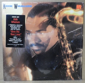 KIRK WHALUM "And You Know That!" 1988 (COLUMBIA/FC40812) JAZZ EX/EX! - Bild 1 von 4