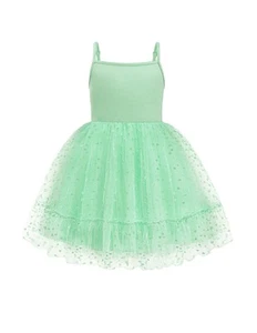 Baby Girls Tutu Dress Green Tulle Birthday Princess Dresses Formal Photo Shoo... - Picture 1 of 9
