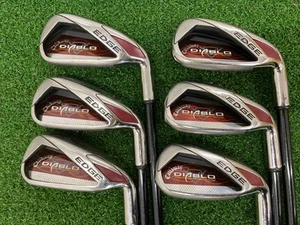 Callaway Diablo Edge Iron SET #5-pw 6pc Graphite LOW TORQUE MID KICK Flex:R - Picture 1 of 8