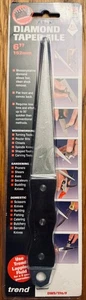 Trend® DWS/TF6/ F 6' Diamond taper File fine 600 grit for shop & home - Picture 1 of 8