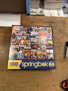 Springbok 1000 Piece Jigsaw Puzzle What's on TV? - Made in USA Family Time Playe - Picture 1 of 8