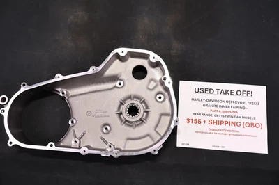 Harley-Davidson CVO FLTRSEI3 Granite Inner Primary | 60850-08A | Se adapta a 2009-2016 Foto 1 de 4