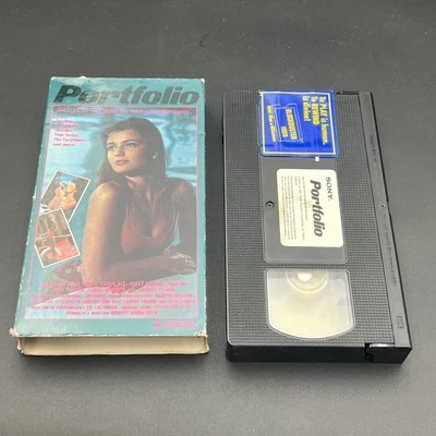 Portfolio VHS 1983 Julie Wolfe Carol Alt Kelly Emberg - Image 1 of 4