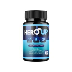 (1 Pack) Hero Up for Men Advanced Max Formula Vitamin Supplement 60 Capsules - Picture 1 of 8