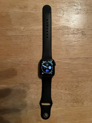 Apple Watch Series 5 (GPS, 40mm) Space Gray Aluminium Case + Black Strap - Image 1 of 3