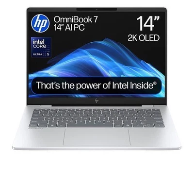 HP OmniBook 7 AI 14" Laptop - REFURB-B - Image 1 of 4