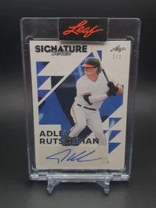 Leaf Signature Series 2023 Adley Rutschman Auto 1/1 #BA-AR1 - Imagen 1 de 2