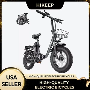 Hikeep 16'' Electric Bike 500W 10Ah City bike Bicycle Fat Tire for Adults ebike - Picture 1 of 10