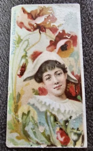 1892 N75 DUKE FLORAL BEAUTIES " Poppy Consolation. 668 - Picture 1 of 2