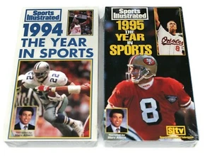 Sports Illustrated 1994 & 1995 Das Jahr im Sport, 2 VHS-Bänder, NEU Cal Ripkin - Bild 1 von 5