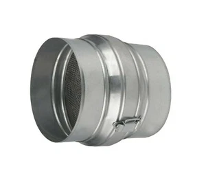 Camino Canna Fumaria Inline Filtro/Ventilazione Condotto Metal Fly Schermo / IN - Picture 1 of 2