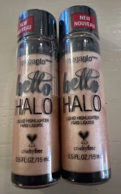 2-New Sealed Wet n Wild Megaglo Hello Halo Liquid Highlighter Halographic 306B - Image 1 of 3