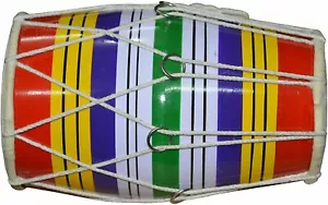 Drum / Dholaki, Wooden Hand Percussion Drum / Dholaki - Picture 1 of 4