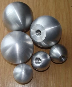 M6 M8 M10 M12 30 - 50 mm Aluminium Ball Knob Handle Pomelli - Picture 1 of 13