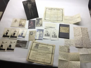 1900s Steamboat Archive Naturalization Photos Seamen ID - Picture 1 of 11