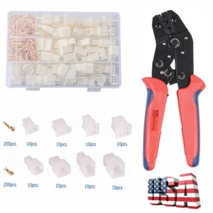 Juego de términos conectores automáticos de cable eléctrico de 480 piezas de 2,8 mm 2 3 4 6 pines para motocicleta automóvil - Imagen 1 de 13