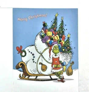 Dr. Seuss Der Grinch "Es kam ohne Bänder..." Weihnachtskarte 2008 - Bild 1 von 3